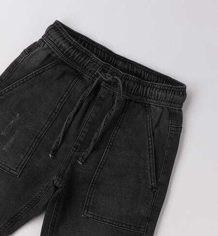 Boy's jeans  GRIGIO SCURO-7993