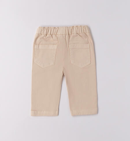 Baby trousers with teddy bears  ECRU'-0164