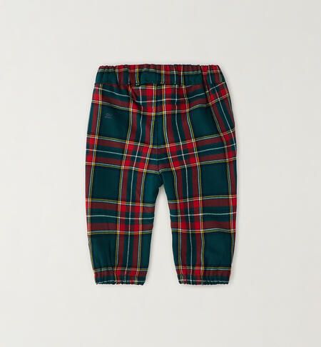 Pantaloni neonato Natalizi GREEN-4743