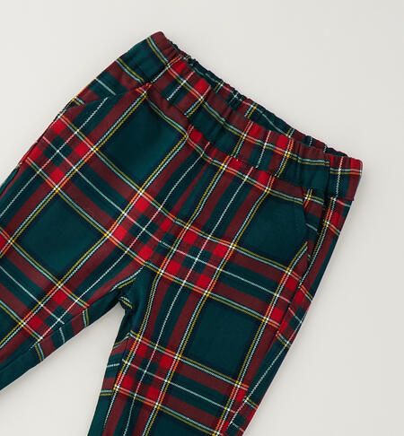 Pantaloni neonato Natalizi GREEN-4743