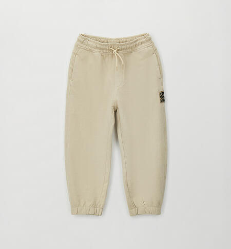 Pantaloni over bambino BEIGE-0471