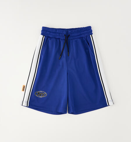 Pantaloni over corti ragazzo BLU-3766