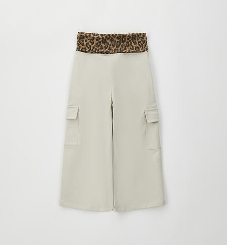 Pantaloni per bambina BEIGE-0434