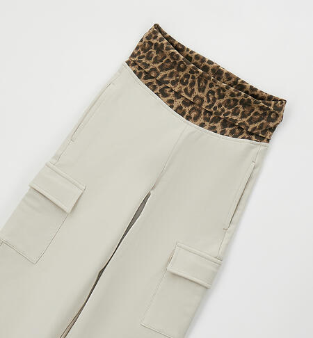 Pantaloni per bambina BEIGE-0434