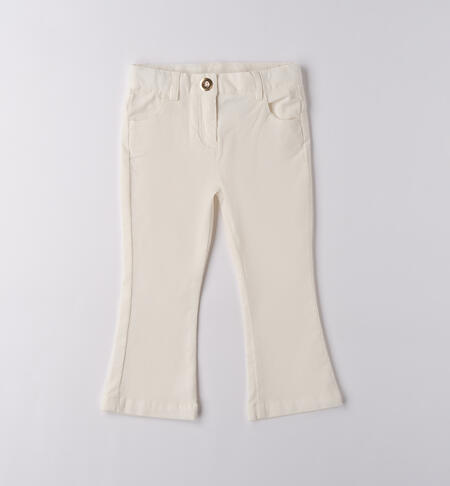 Pantaloni per bambina iDO PANNA