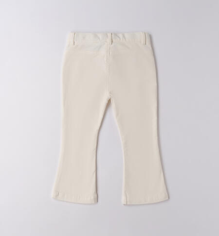 Pantaloni per bambina iDO PANNA-0112