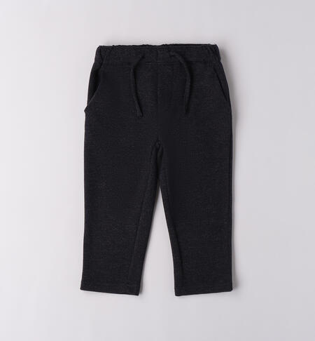 Children's trousers BLU MELANGE-8902