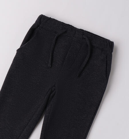 Children's trousers BLU MELANGE-8902