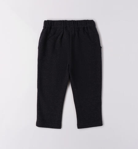 Children's trousers BLU MELANGE-8902