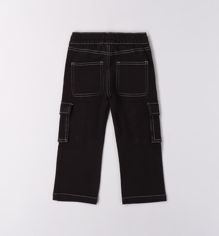 Pantaloni per bambino iDO NERO-0658