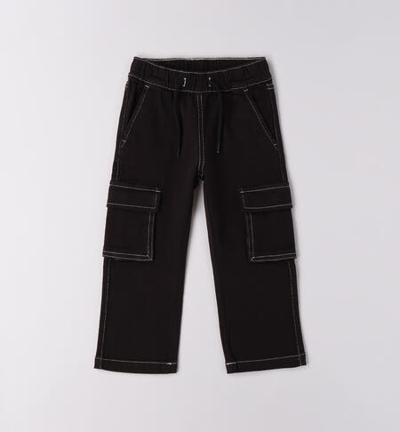 Pantaloni per bambino iDO NERO-0658