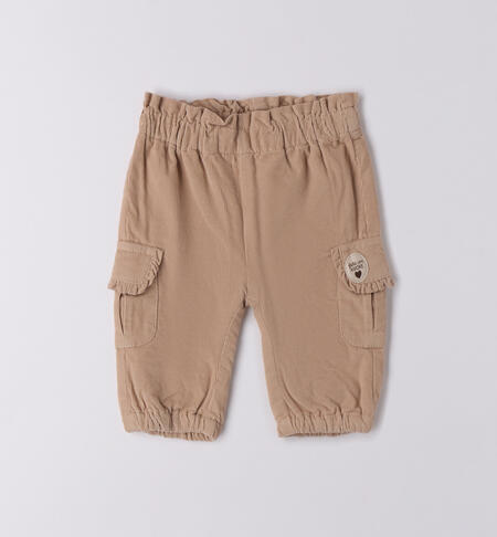 Pantaloni per bimba BEIGE-0927