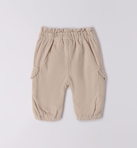 Pantaloni per bimba ECRU'-0164