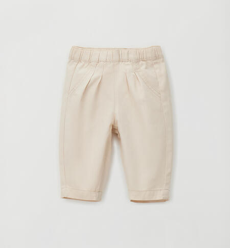 Pantaloni per neonata BEIGE