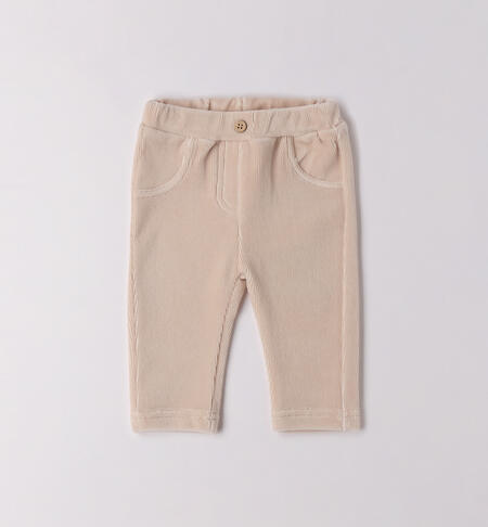Baby girl trousers ECRU'-0164