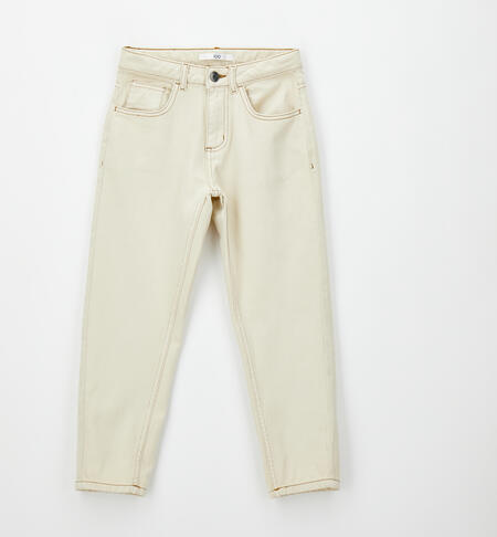 Boys' trousers BEIGE