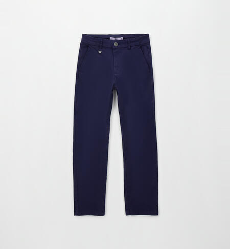Smart trousers for boys NAVY-3854