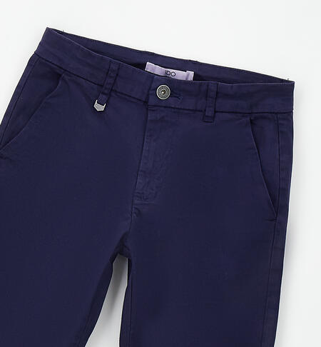 Smart trousers for boys NAVY-3854
