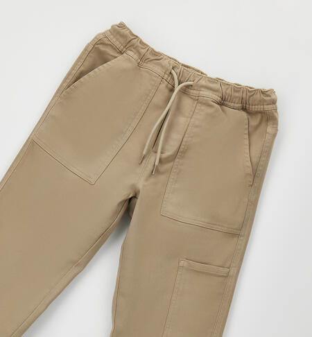 Pantaloni per ragazzo iDO BEIGE-0414