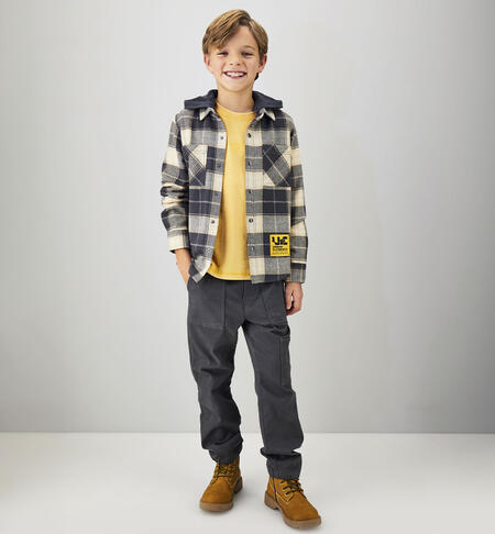 Pantaloni per ragazzo iDO GRIGIO-0567