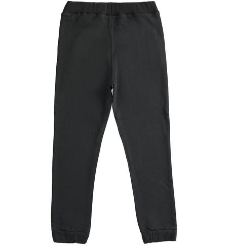 Girl¿s trousers with drawstring  from 8 to 16 years by iDO NERO-0658