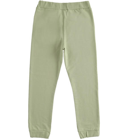 Girl¿s trousers with drawstring  from 8 to 16 years by iDO TEA GREEN-5521