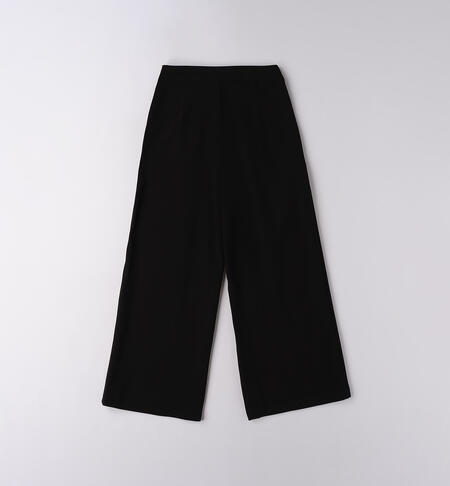 Pantaloni ragazza iDO NERO-0658