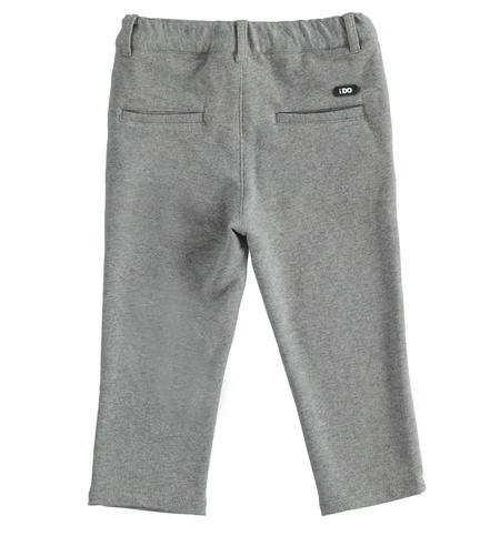 Pantaloni slim fit bambino - da 9 mesi a 8 anni iDO GRIGIO MELANGE-8970