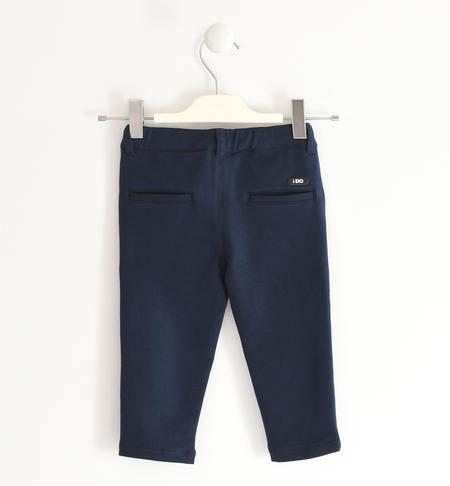 Slim fit trousers for boys from 9 months to 8 years iDO NAVY-3885