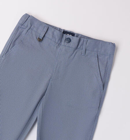 Boys' elegant slim fit trousers ROYAL SCURO-3755