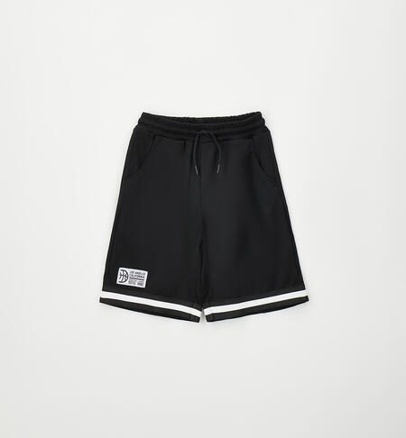 Pantaloni sportivi da ragazzo NERO