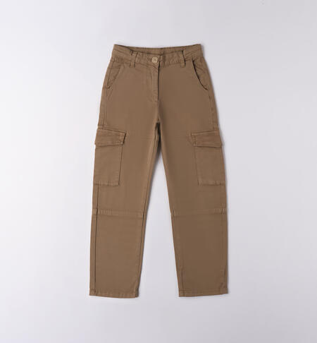 Pantaloni sportivi ragazza VERDE