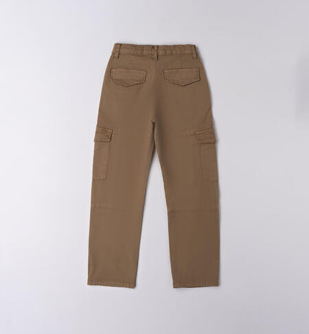 Pantaloni sportivi ragazza VERDE-0357
