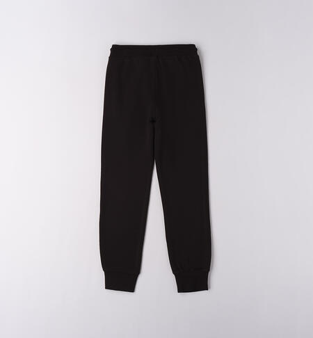 Pantaloni sportivi ragazzo NERO-0658