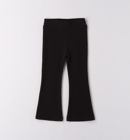 Pantaloni tuta bambina iDO NERO-0658