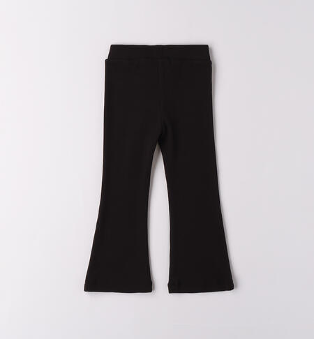 Pantaloni tuta bambina iDO NERO-0658
