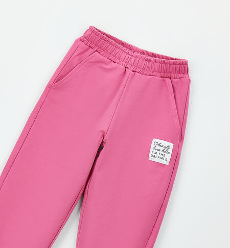 Pantaloni tuta bambina ROSA-2417
