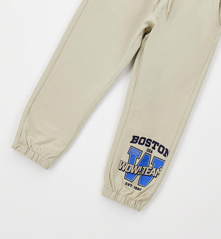 Pantaloni tuta bambino BEIGE-0436
