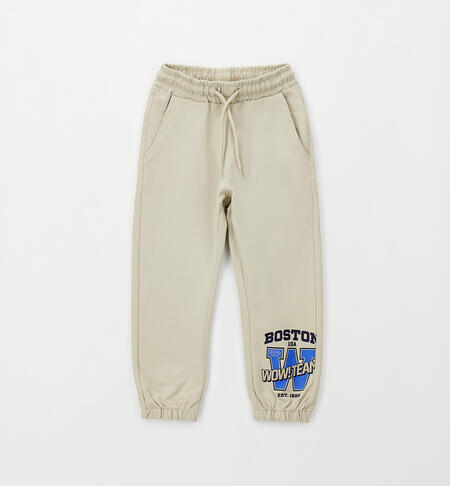 Pantaloni tuta bambino BEIGE-0436