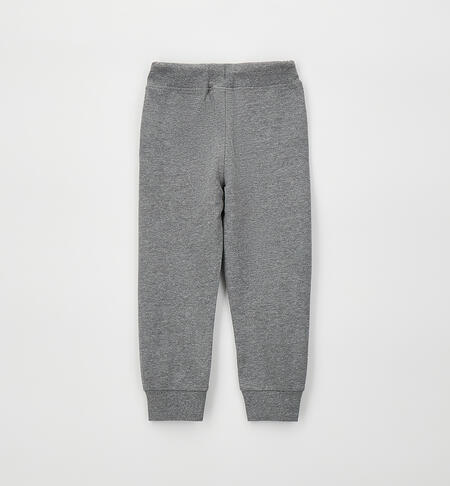 Pantaloni tuta bambino GRIGIO MELANGE-8970