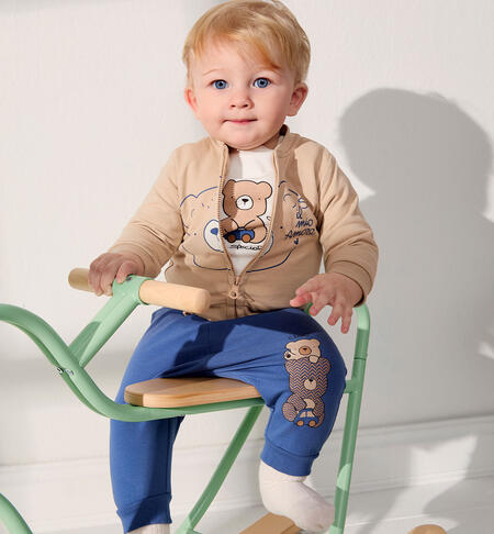 Pantaloni tuta bimbo BLU