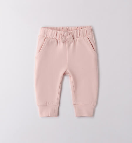 Pantaloni tuta neonata ROSA