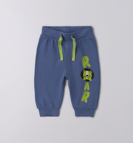 Pantaloni tuta neonato BLU