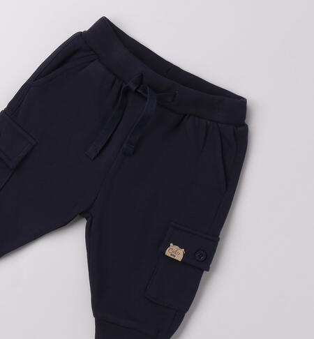 Pantaloni tuta neonato NAVY-3885