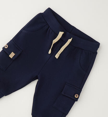 Pantaloni tuta neonato NAVY-3885