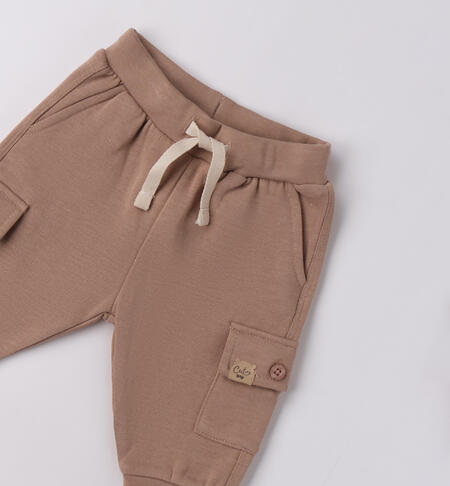 Pantaloni tuta neonato TORTORA -0928