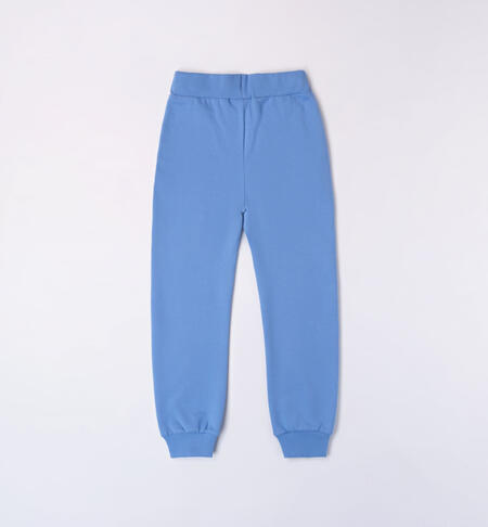 iDO tracksuit bottoms for girls from 8 to 16 years AZZURRO-3637
