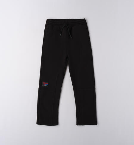 Pantaloni tuta per ragazzo NERO