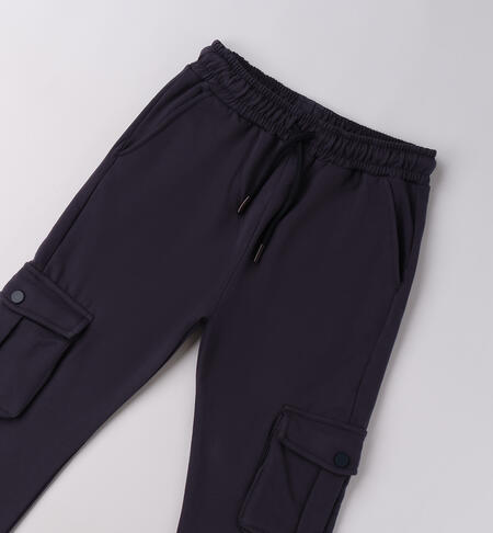 Boys¿ tracksuit bottoms BLU SCURO-3849