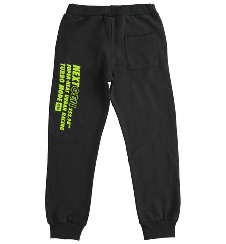 Pantaloni tuta ragazzo - da 8 a 16 anni iDO NERO-0658